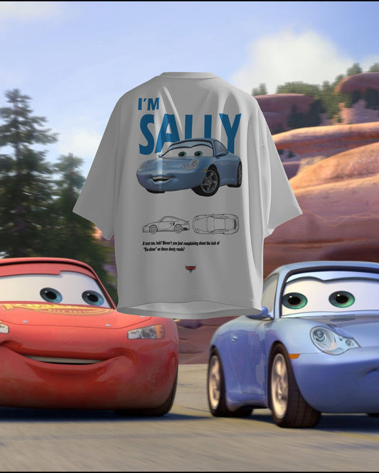 Pixar Cars SALLY Oversized T-SHIRT