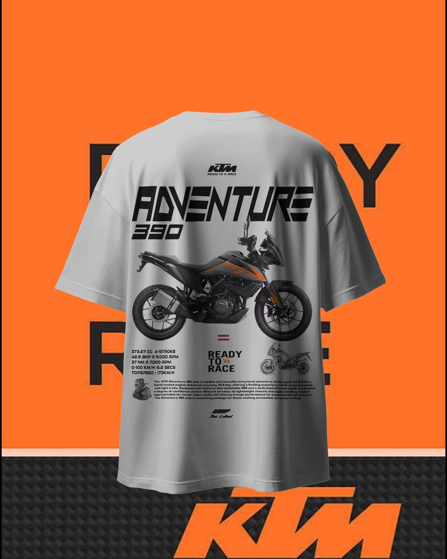 KTM Adventure 390 T-Shirts