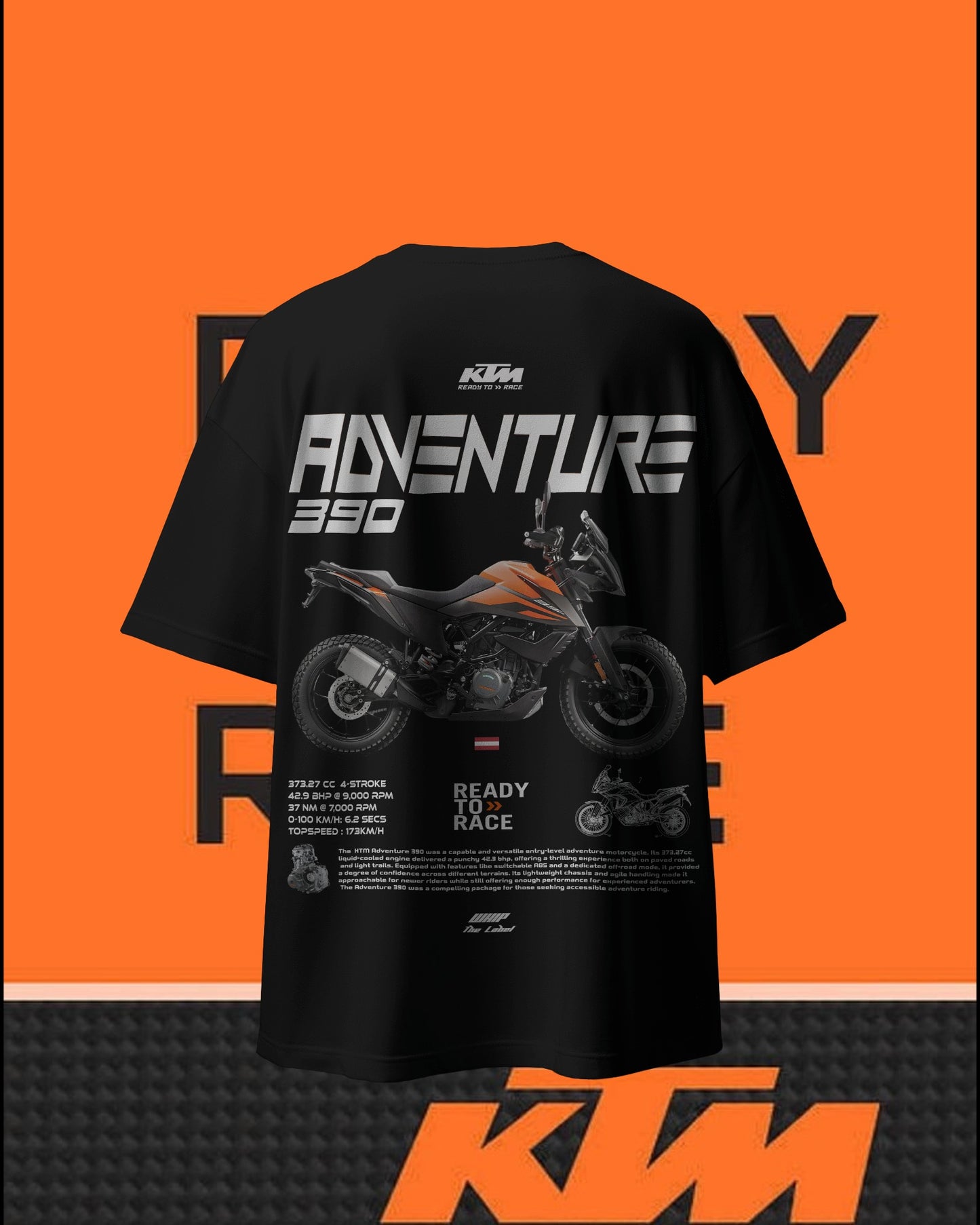 KTM Adventure 390 T-Shirts