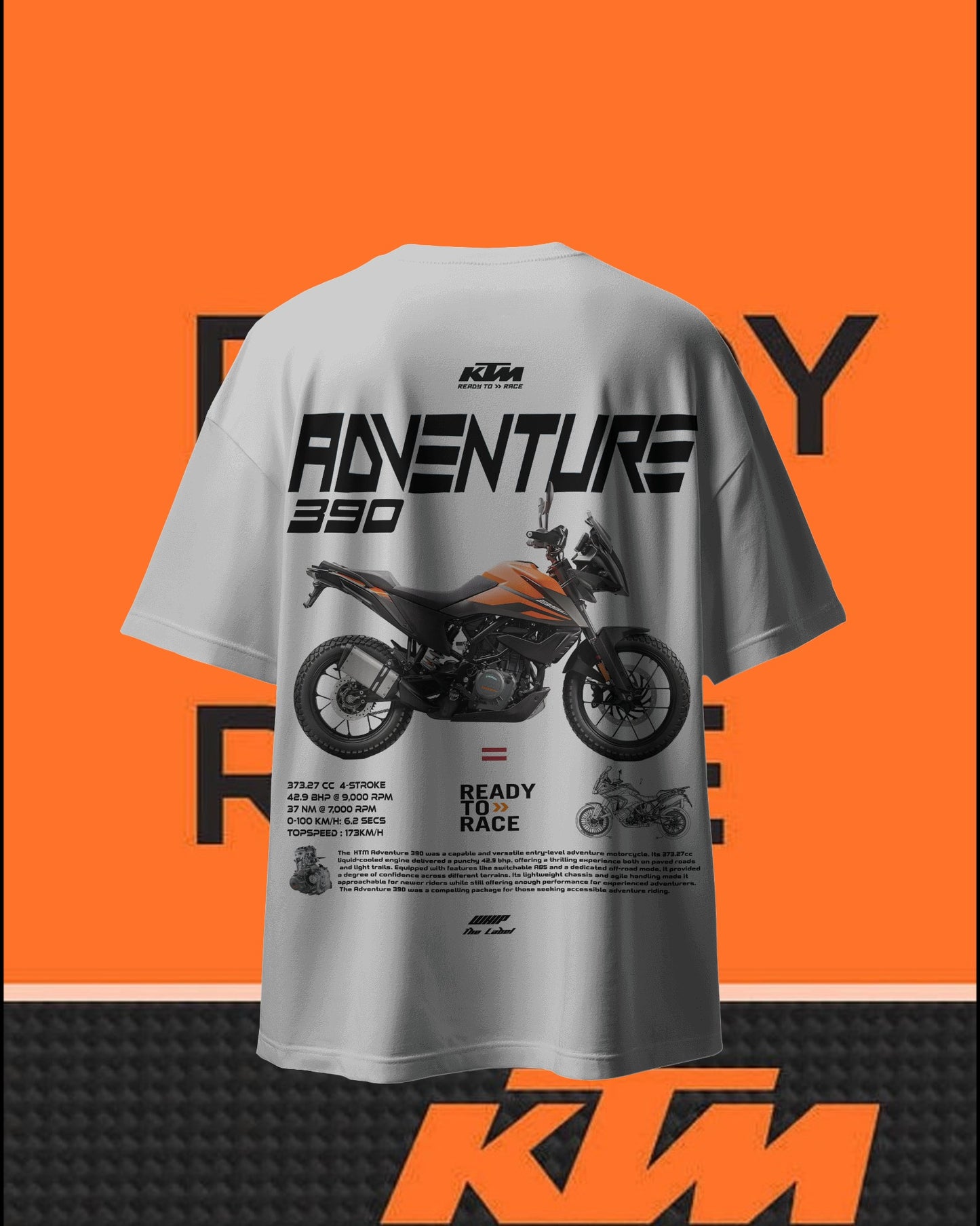 KTM Adventure 390 T-Shirts