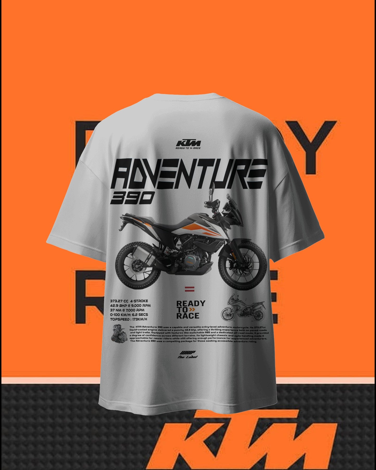 KTM Adventure 390 T-Shirts