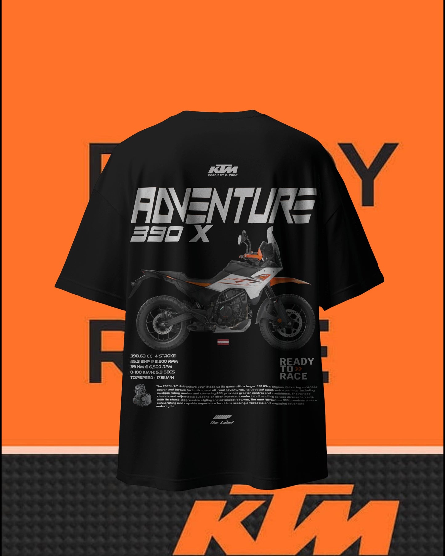 KTM Adventure 390 T-Shirts