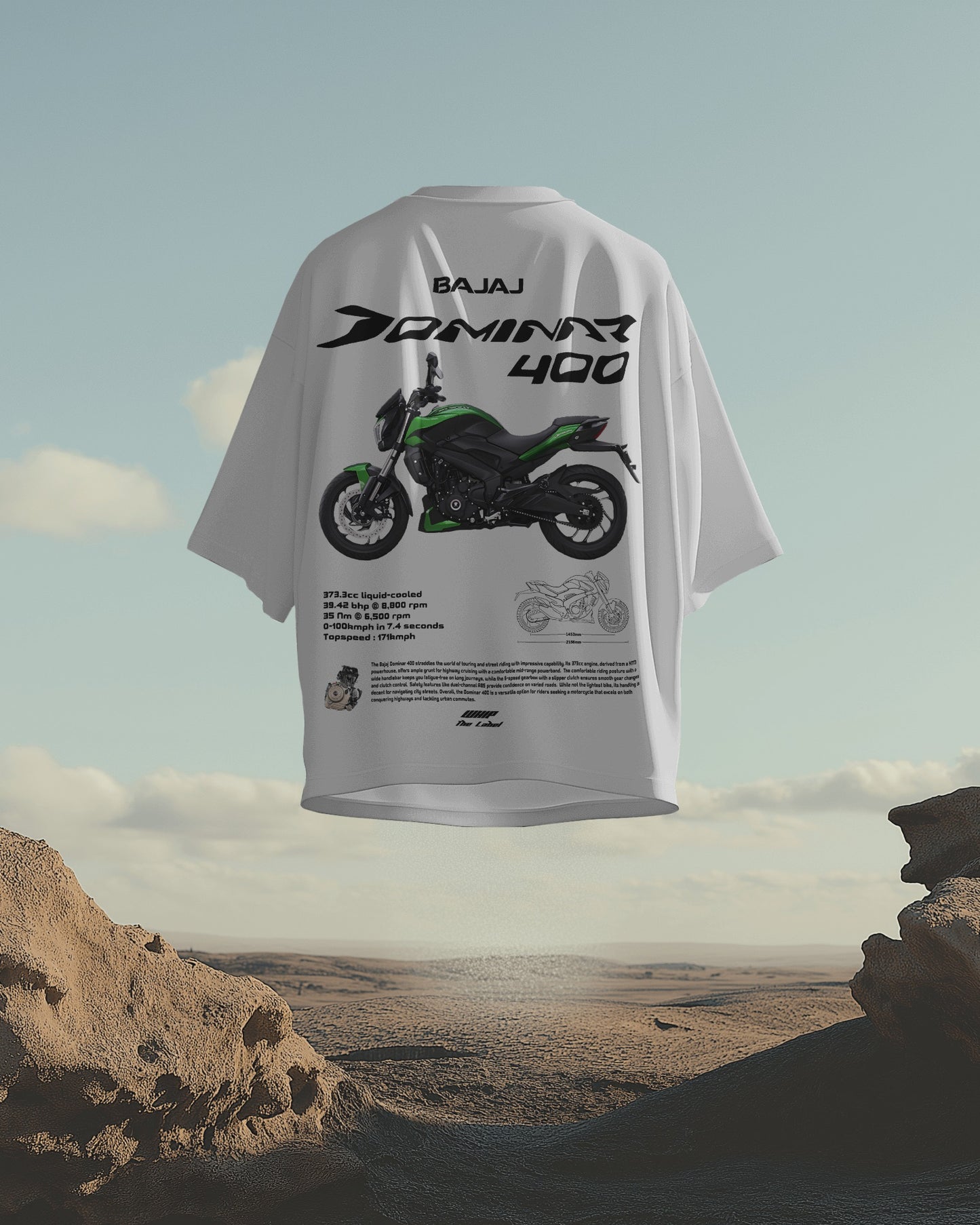 Bajaj Dominar 400  T-Shirts