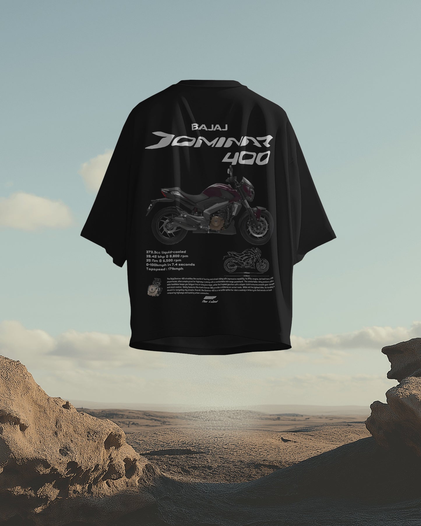 Bajaj Dominar 400 T-Shirts