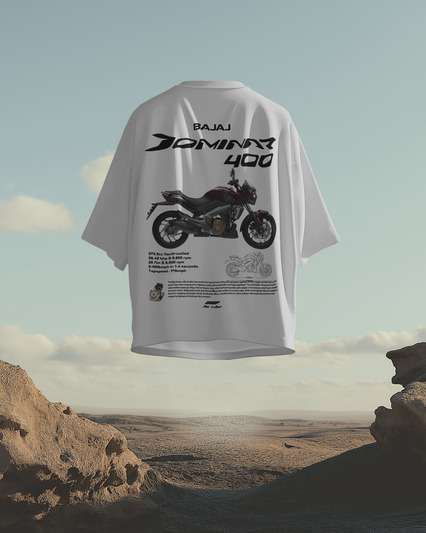 Bajaj Dominar 400 T-Shirts