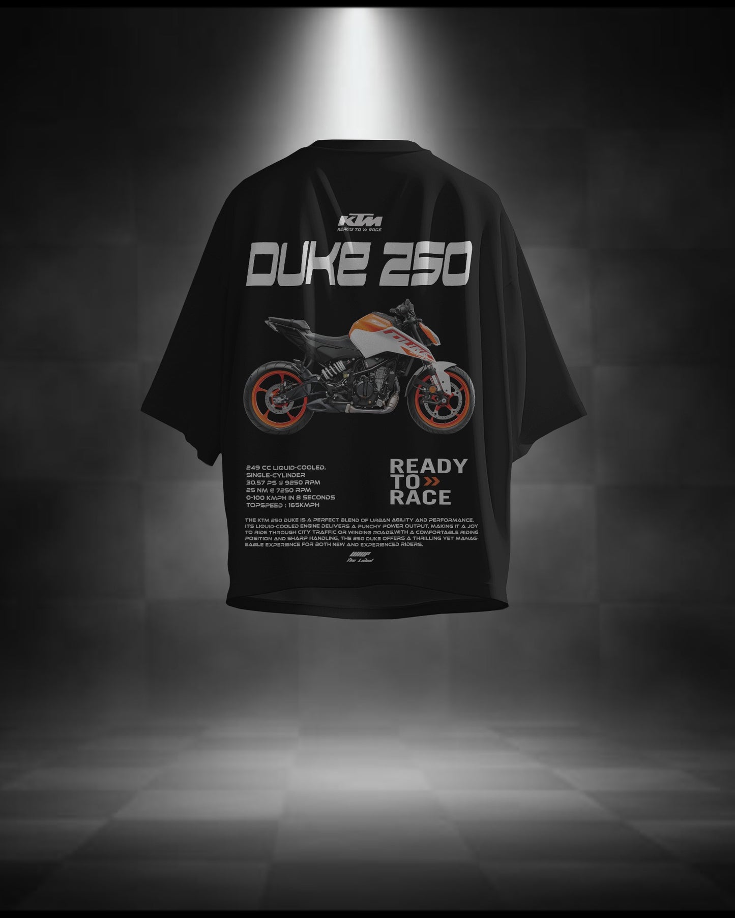 KTM Duke 250 Oversized T-Shirts