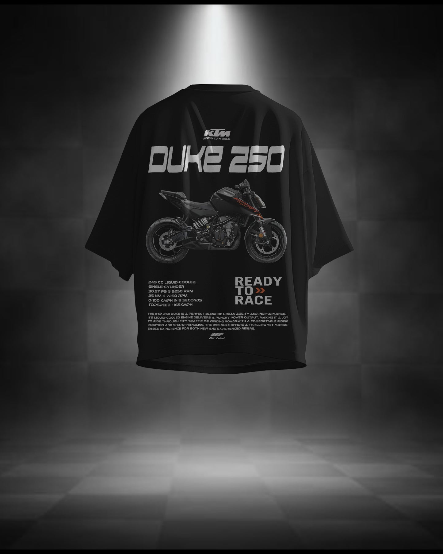 KTM Duke 250 Oversized T-Shirts