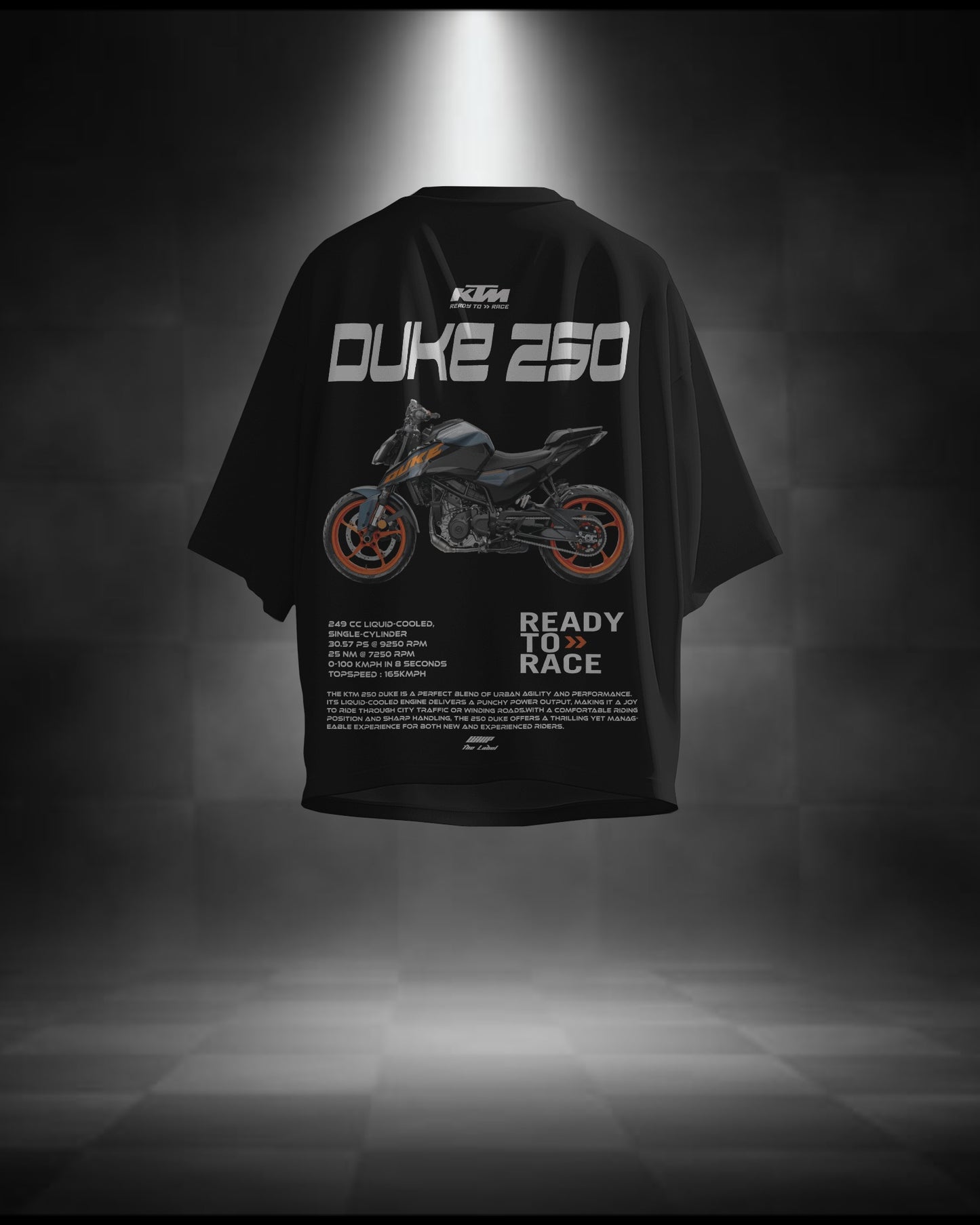 KTM Duke 250 Oversized T-Shirts
