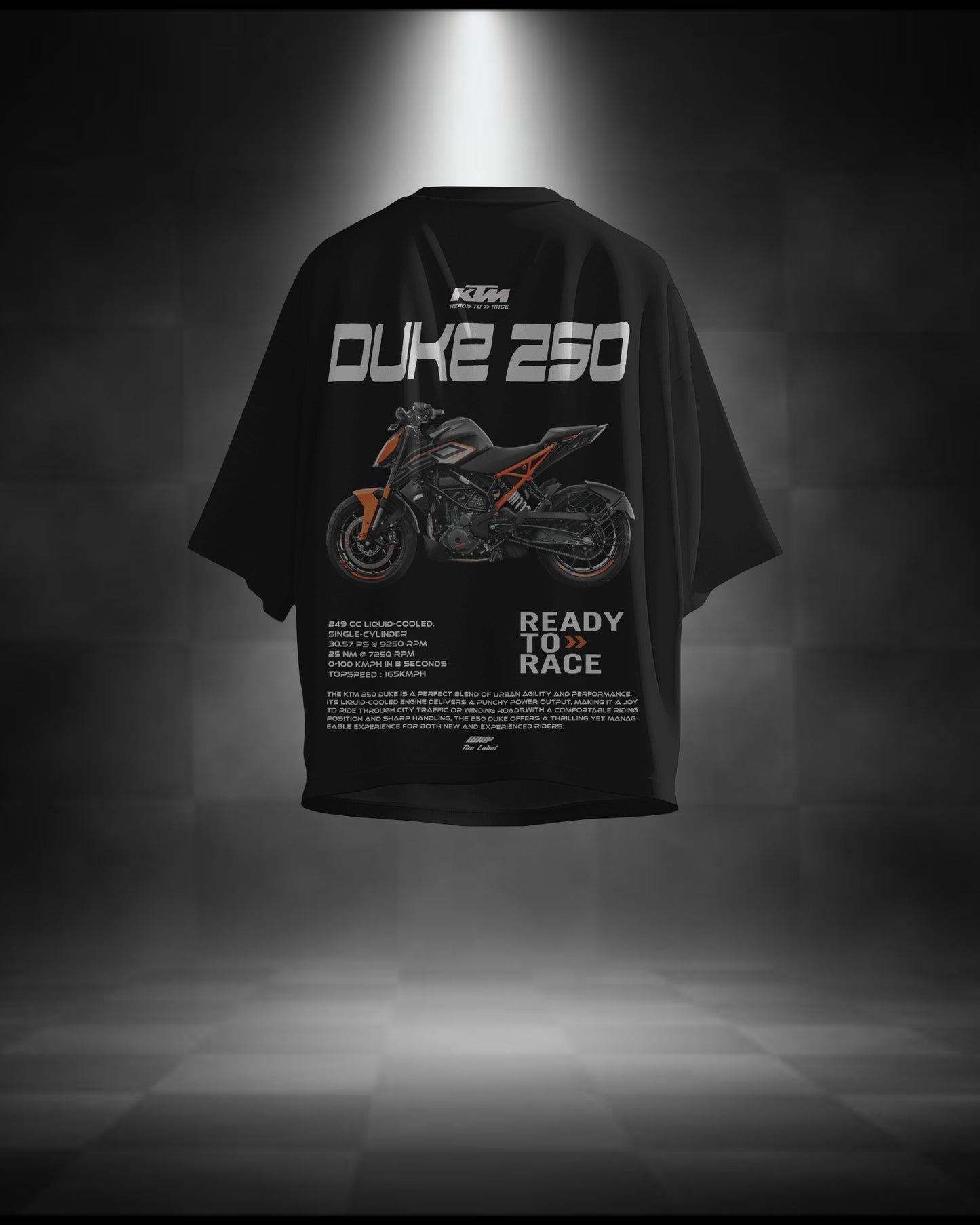 KTM Duke 250 Oversized T-Shirts