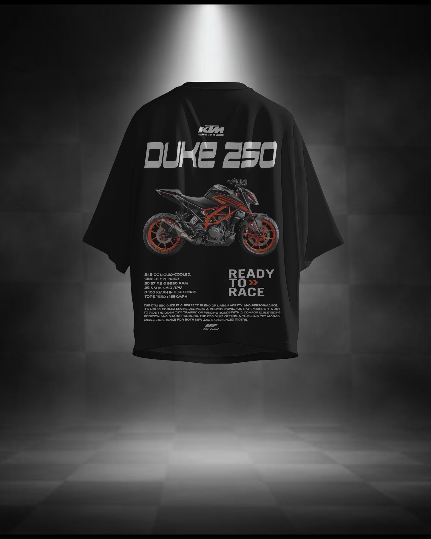 KTM Duke 250 Oversized T-Shirts