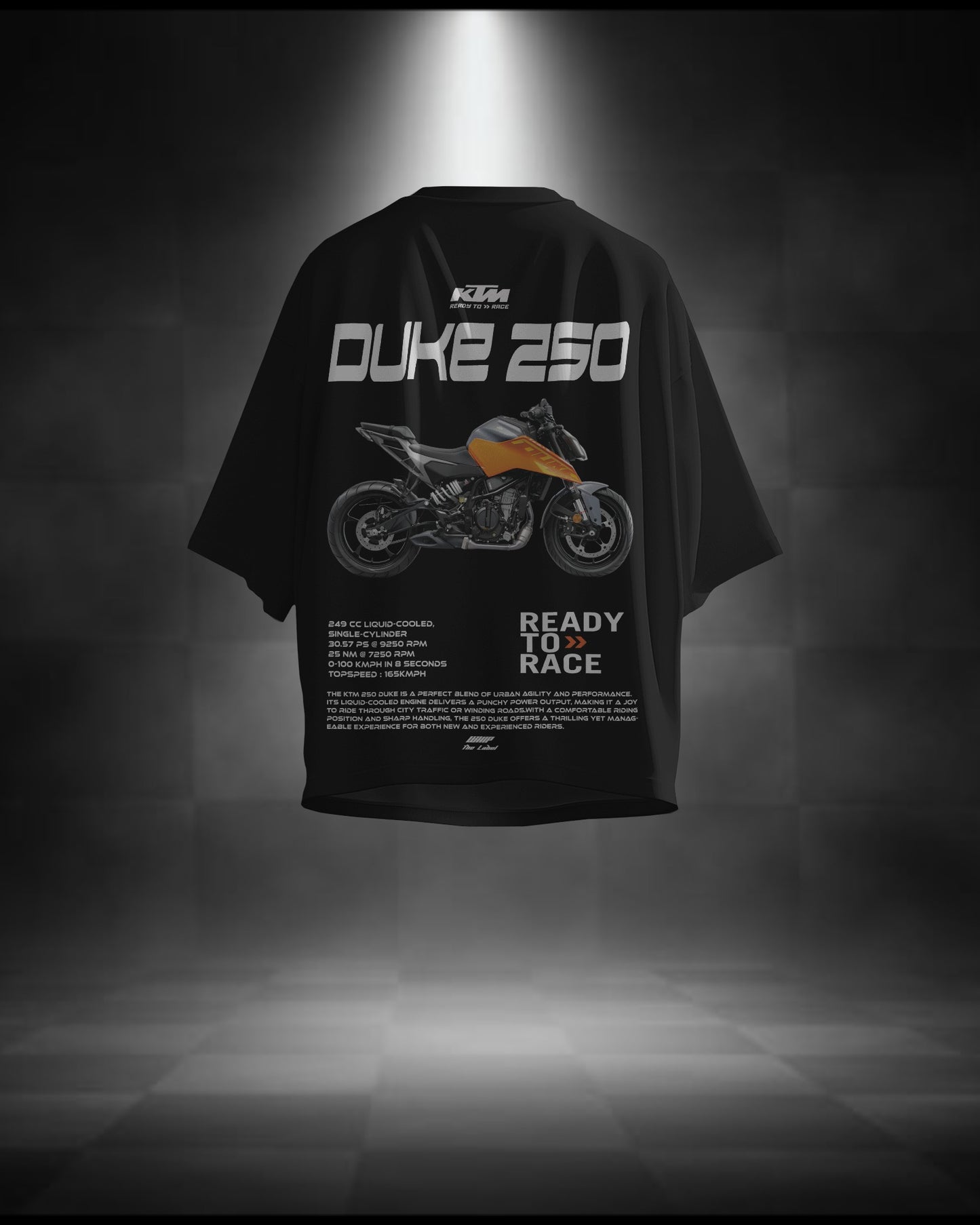 KTM Duke 250 Oversized T-Shirts