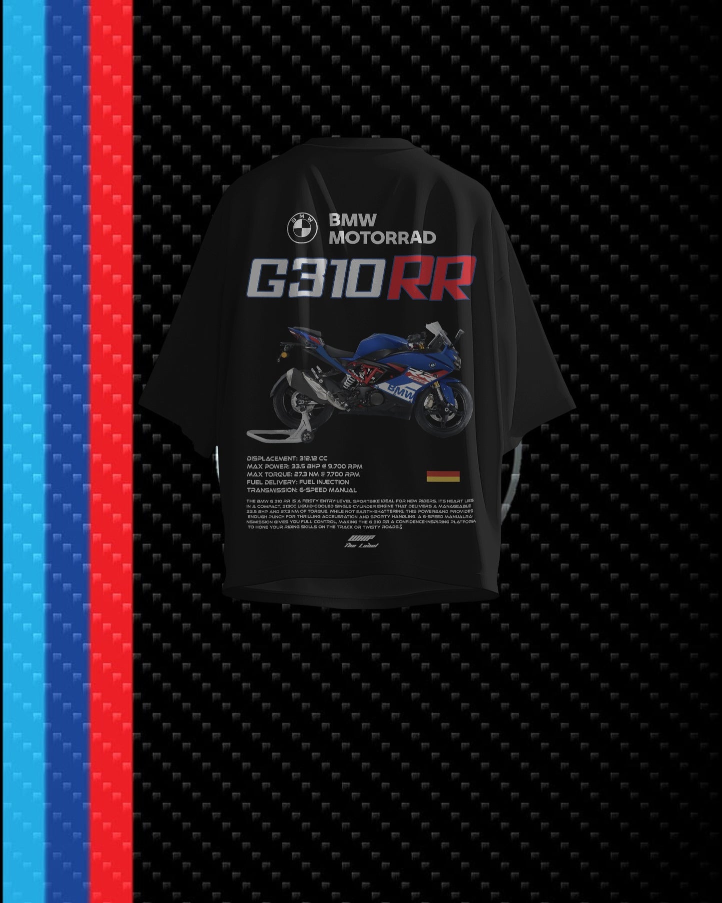 BMW G310 RR - Oversized T-Shirts