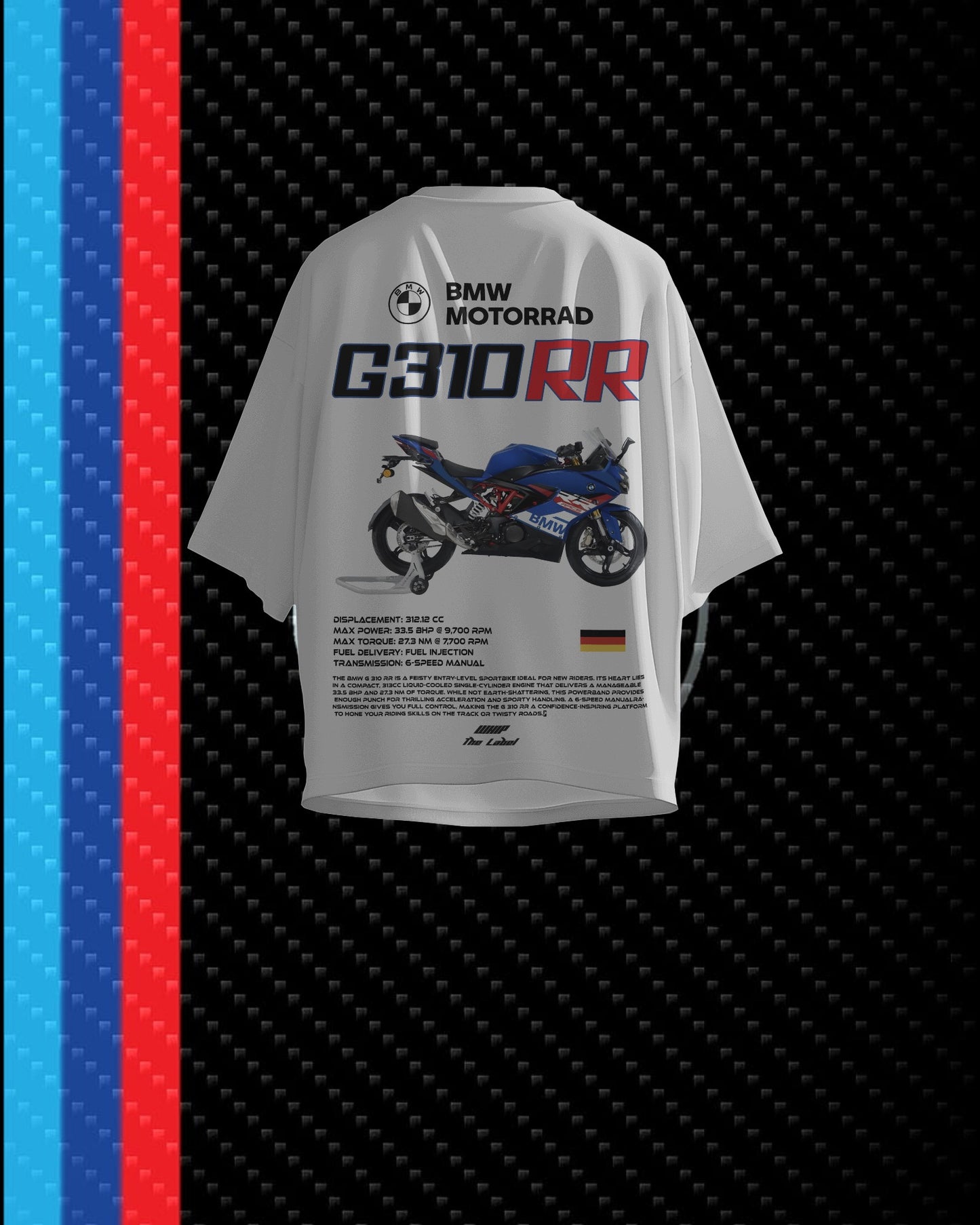 BMW G310 RR - Oversized T-Shirts