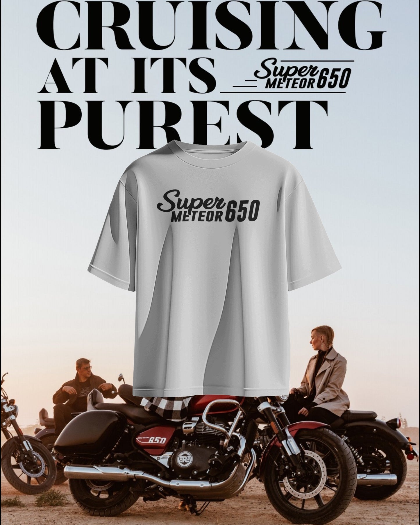 Super Meteor 650 - Oversized T Shirts
