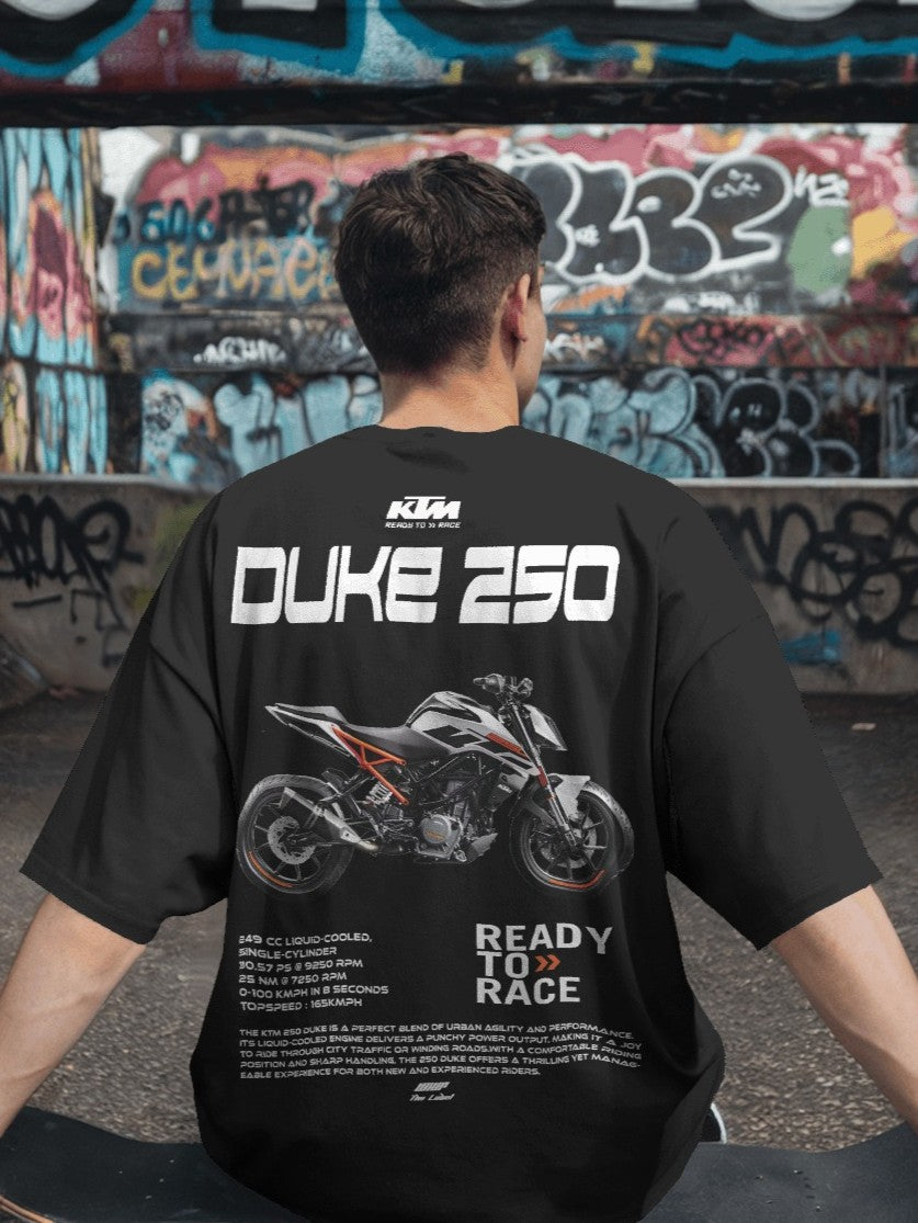 KTM Duke 250 Oversized T-Shirts