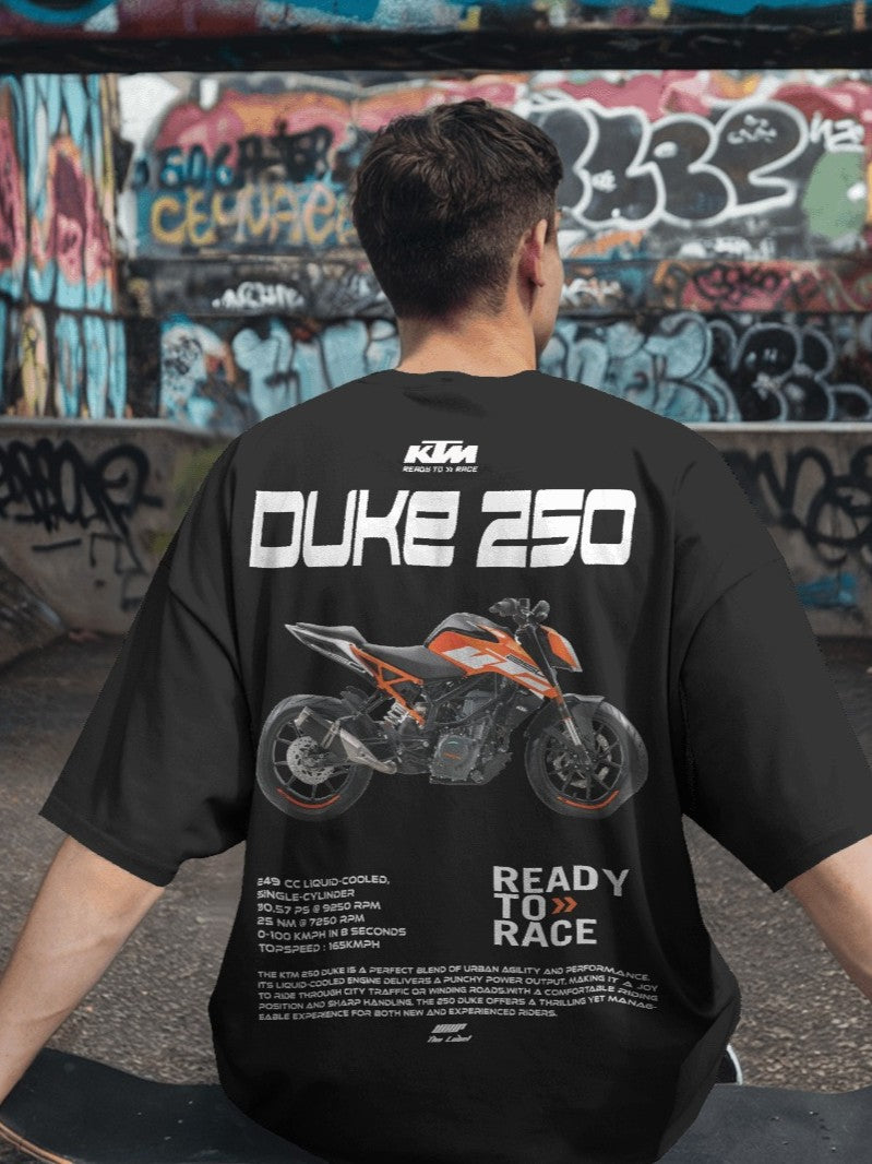 KTM Duke 250 Oversized T-Shirts