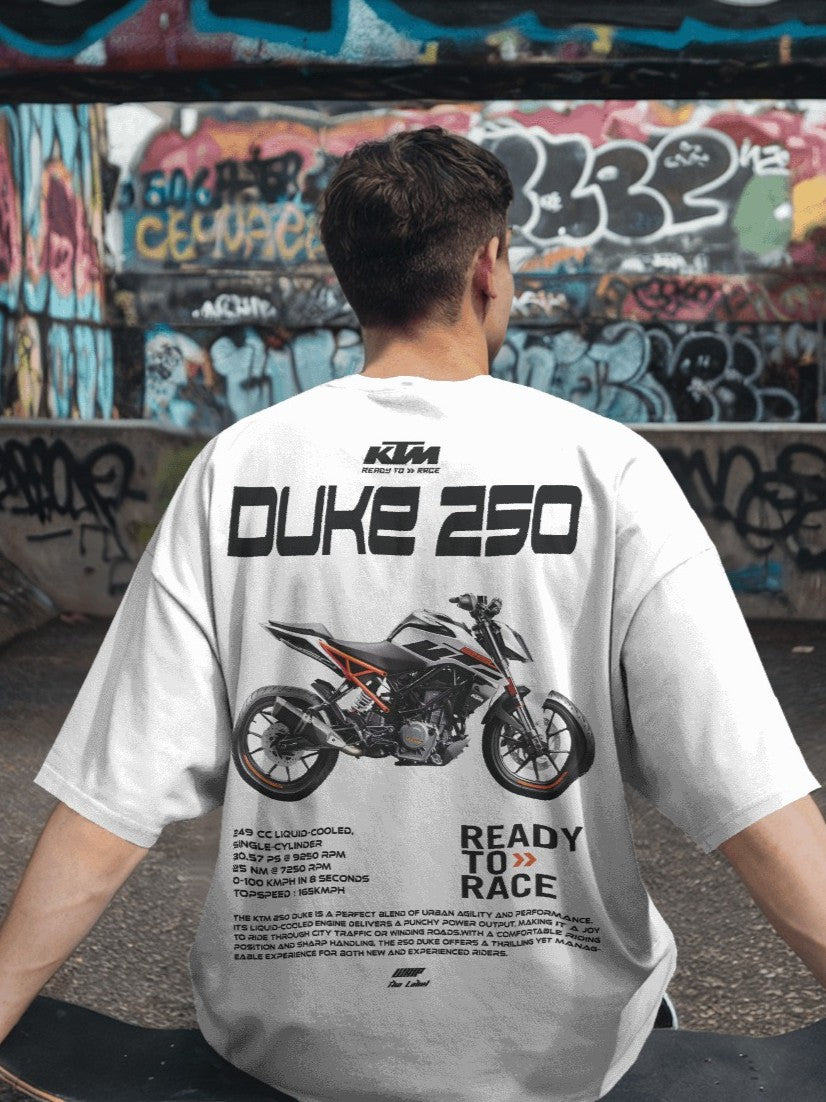 KTM Duke 250 Oversized T-Shirts