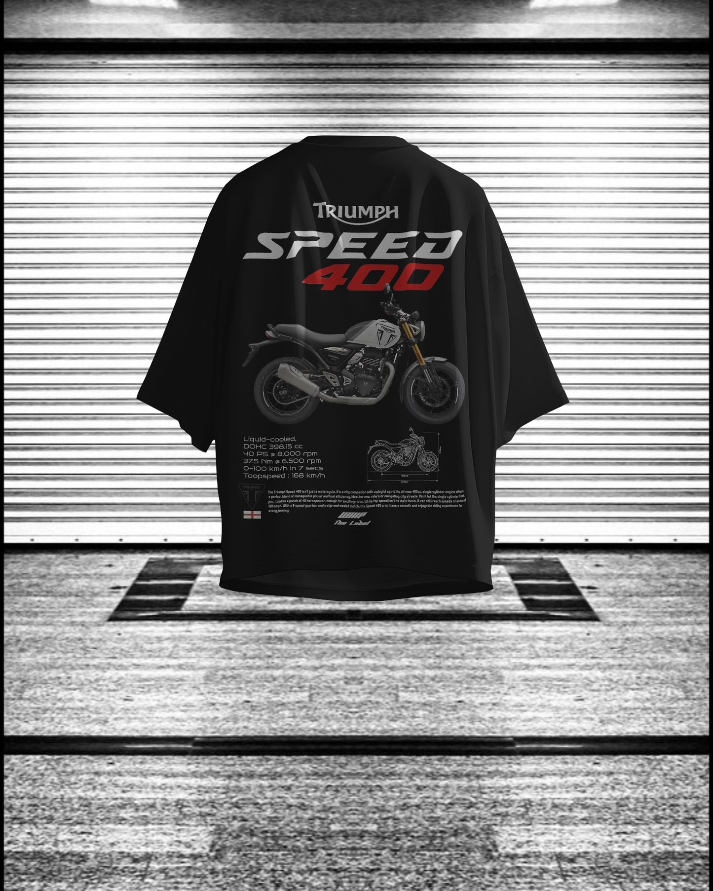 Triumph Speed 400 - Oversized T-Shirts