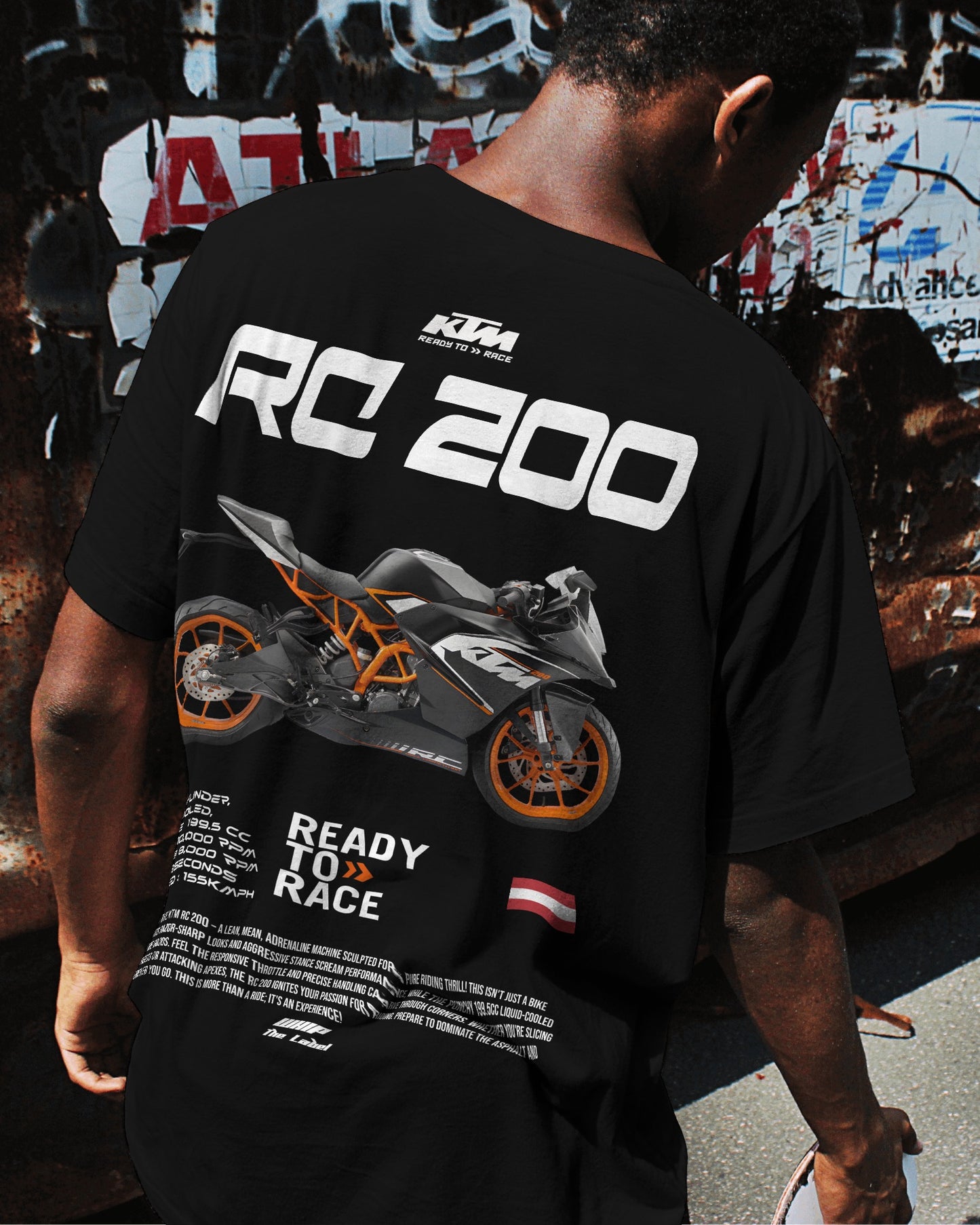 KTM RC 200 - Oversized T Shirts