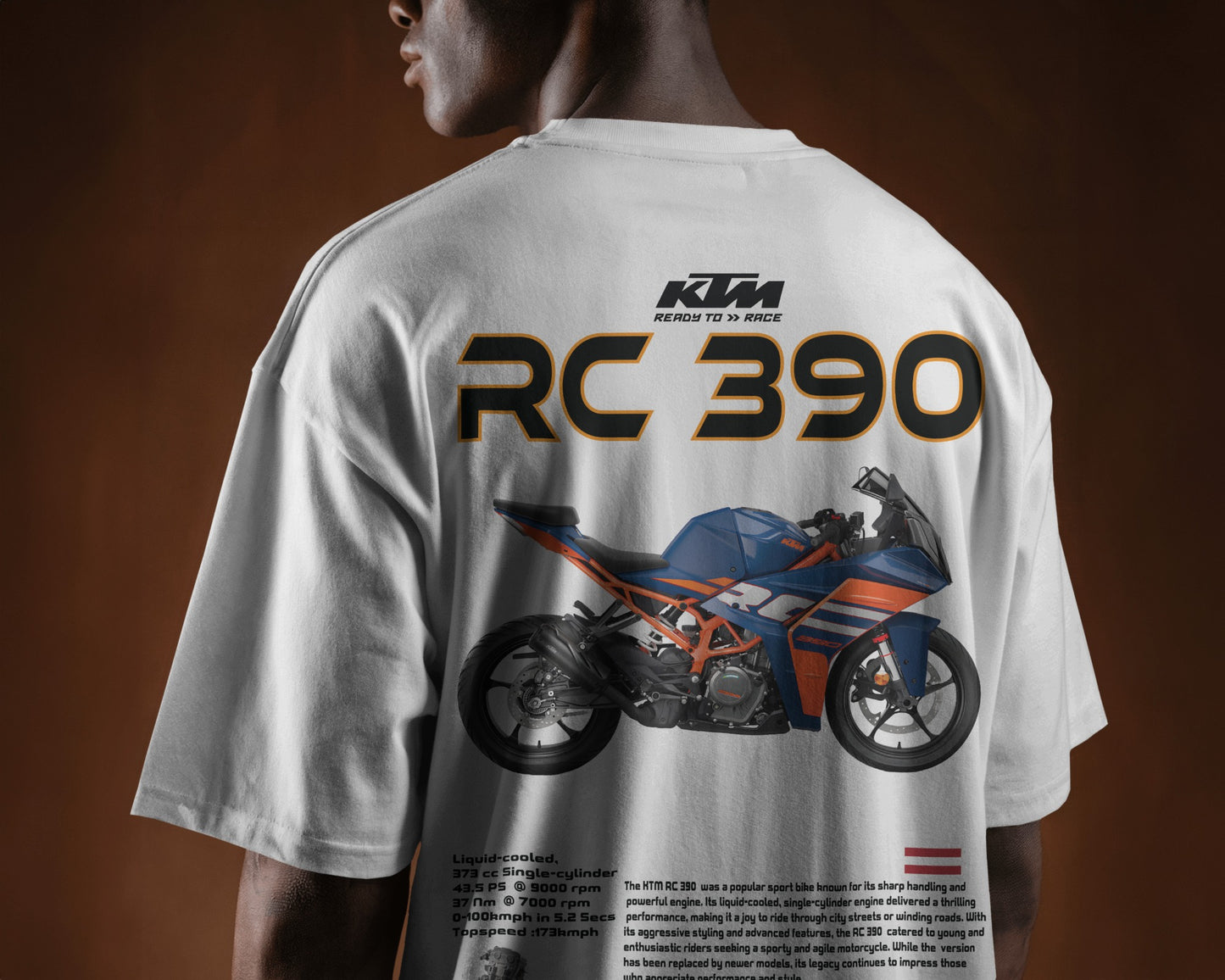 KTM- RC390 Oversized T-Shirt