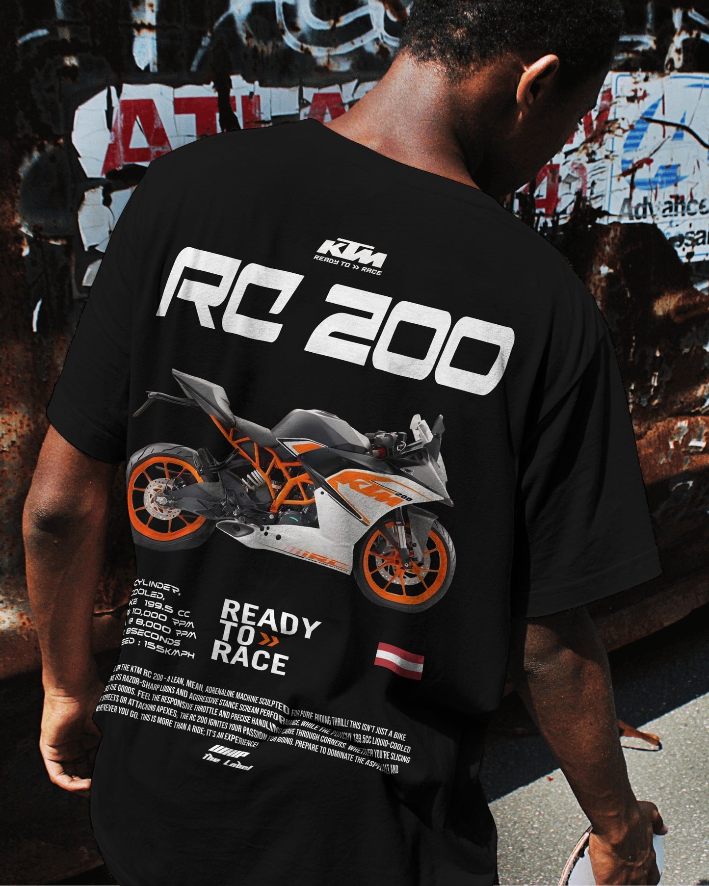 KTM RC 200 - Oversized T Shirts
