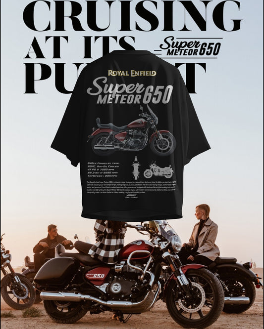 Super Meteor 650 - Oversized T Shirts