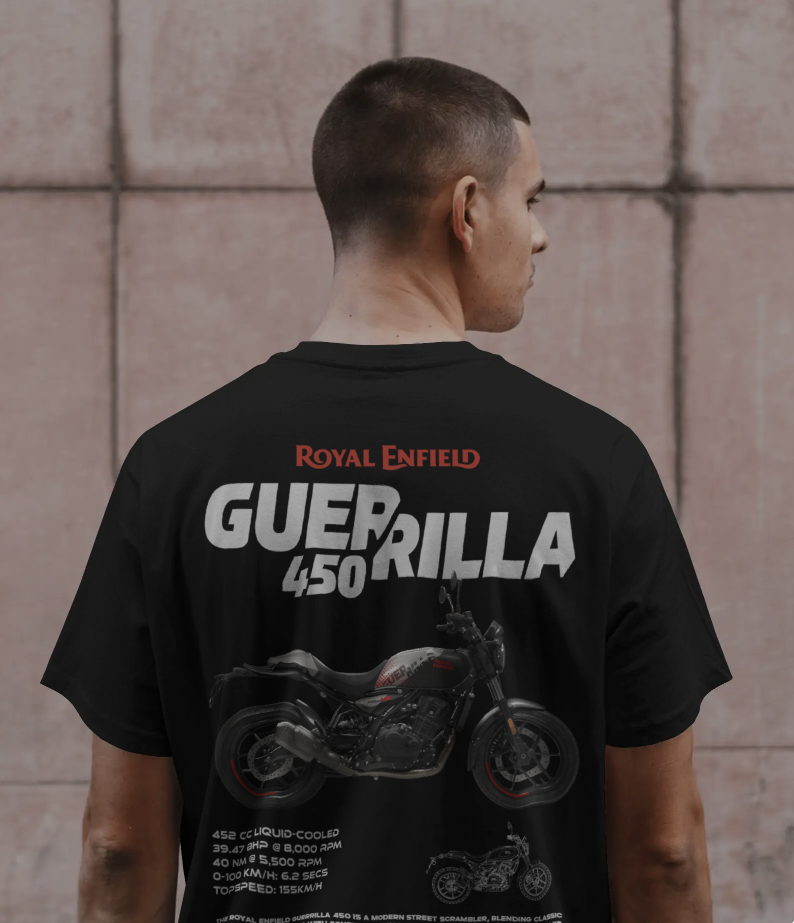 Guerrilla 450 - Oversized T-Shirts