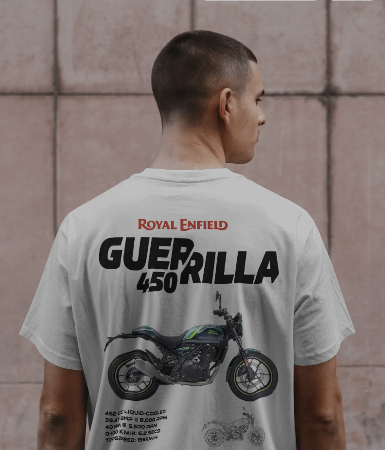 Guerrilla 450 - Oversized T-Shirts
