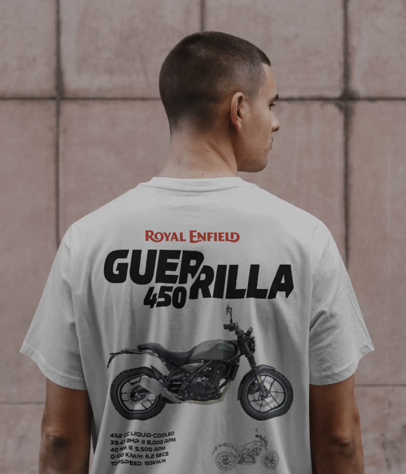 Guerrilla 450 - Oversized T-Shirts