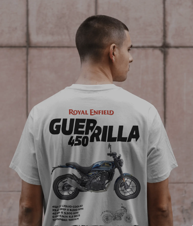 Guerrilla 450 - Oversized T-Shirts
