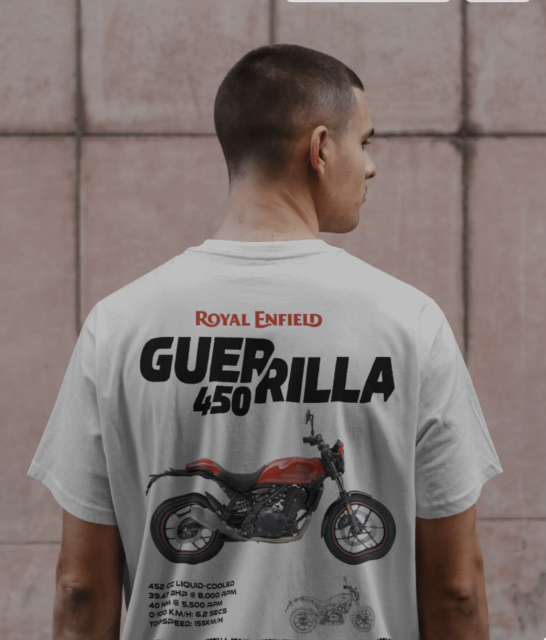 Guerrilla 450 - Oversized T-Shirts