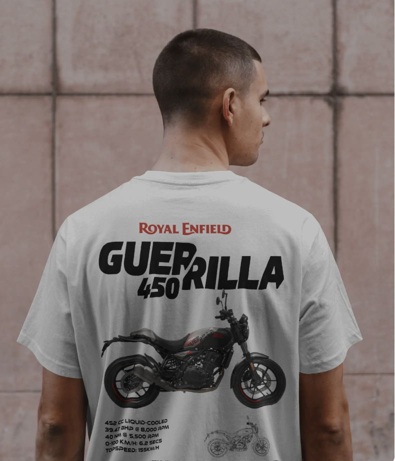 Guerrilla 450 - Oversized T-Shirts