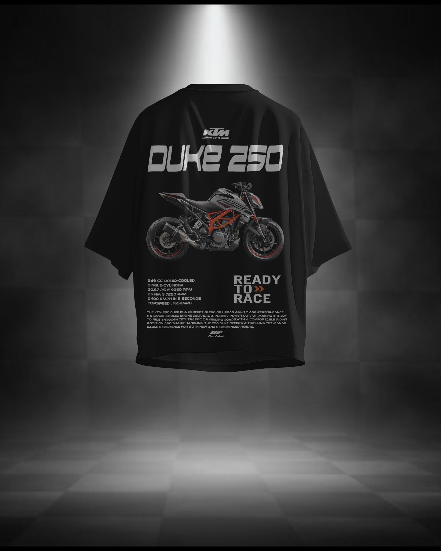 KTM Duke 250 Oversized T-Shirts