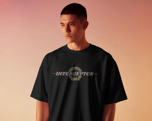 Royal Enfield Interceptor 650 Oversized T-Shirts