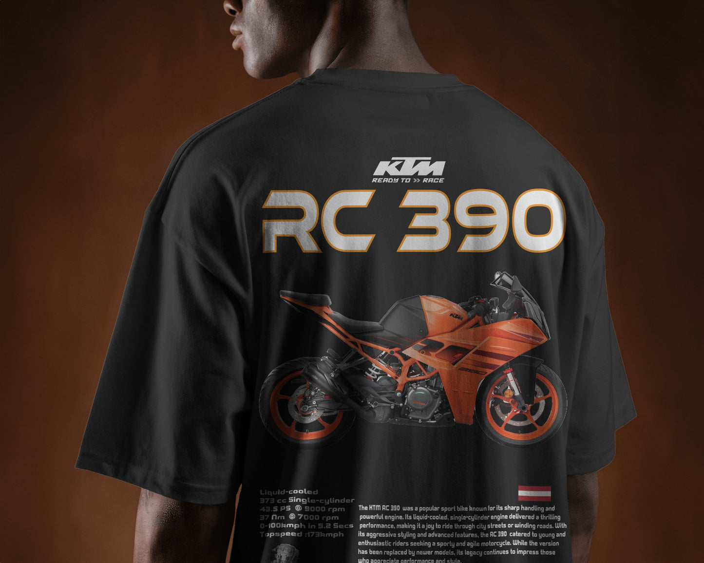 KTM- RC390 Oversized T-Shirt